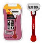 Женский бритвенный станок Lady Premium Raxor 5, 5 лезвий, +2 касеты