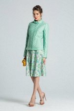 Куртка женская. Цвет: ментол