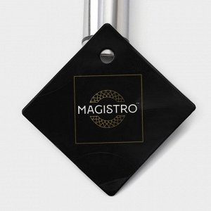 Сито для просеивания Magistro Arti gold, 6x16x35 см, золотистая