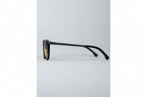 Очки для водителей антифары BOSHI M058 C1 Черный Глянцевый Коричневый-Желтые линзы