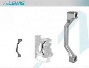 Адаптер для тормоза LEWIS PM-PM+20. 13 гр.