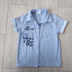 Рубашка для мальчика 98-104см