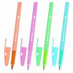 5 шт. ручка шариковая РОССИЯ &quot;PATRIOT PASTEL&quot;, СИНЯЯ, корпус ассорти, 0,7 мм, линия письма 0,35 мм, BRAUBERG, 143967