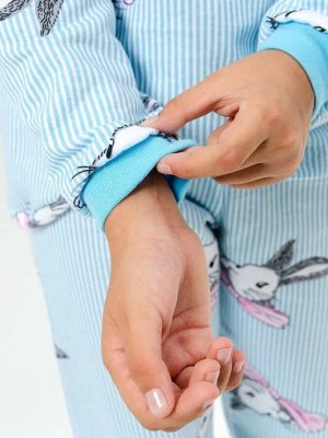 Пижама детская с начесом длинный рукав хлопок СТЕПАШКА