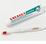 ПРОМО набор Зубная паста Lacalut Сенситив 75 мл + зубная щетка Lacalut Актив soft