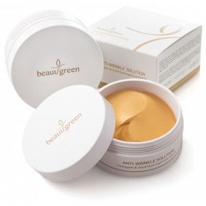 BeauuGreen Патчи для глаз с коллаг. и золотом Collagen & Gold Hydrogel Eye Patch