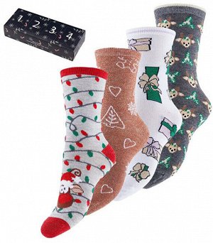 Рождественский подарочный набор носков Pieces