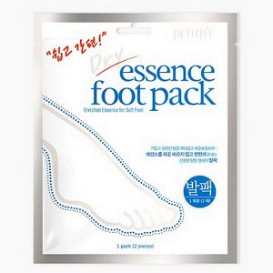 Питательная маска для ног с мочевиной в форме носочков  Petitfee Dry Essence Foot Pack