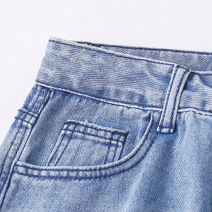 Женские прямые джинсы