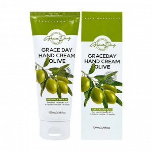 Крем для рук с экстрактом Оливы/Hand Cream Olive, GRACEDAY, Ю.Корея, 100 г, (100)