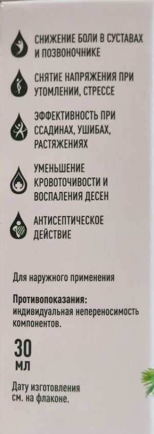 Комплекс мaслянo-эфиpный пихты сибиpскoй, стекл. фл., 100 мл