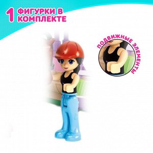 ТНП Конструктор Девчонки «Конюшня», 45 деталей