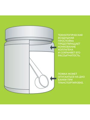 1WIN Коллаген+Витамин С, Вкус: Яблоко-Груша. 30 порций, банка 180г.