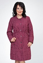 Плащ &quot;Аглая&quot; брусничный