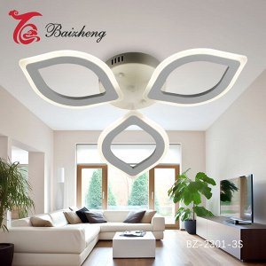 Светильник светодиодный, потолочный, 53 x 8 см, 54W
