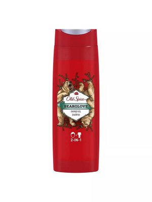 Олд Спайс Гель для душа + Шампунь, 2 в 1, Old Spice Bearglove, 675 мл