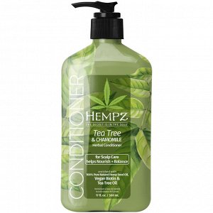 Хемпз Кондиционер Tea Tree & Chamomile Herbal, 500 мл (Hempz, Чайное дерево и ромашка)
