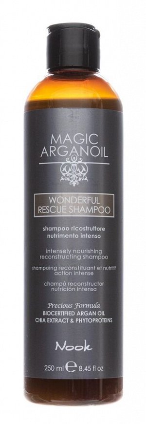 Нук Реконструирующий интенсивно-питательный шампунь Wonderful Rescue Shampoo, 250 мл (Nook, Magic Arganoil)