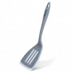 11408 FISSMAN Лопатка с прорезями  MAURIS GREY 32см (нейлон + силикон)