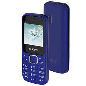 Телефон сотовый Maxvi C3 Blue