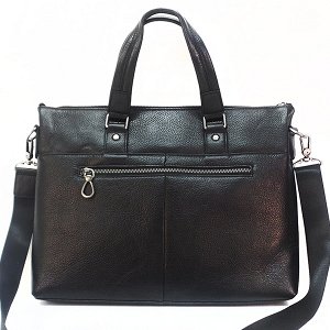 Сумка мужская Borgo Antico. Кожа. 60973 black