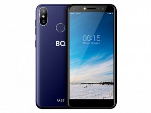 Смартфон BQ 5515L Fast, 4G, 16Gb + 2Gb Dark Blue
