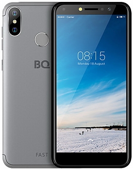 Смартфон BQ 5515L Fast, 4G, 16Gb + 2Gb Titanium Gray