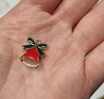 Подвеска металлическая новогодняя колокольчики