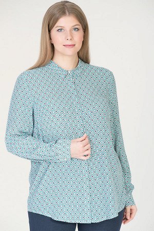 Блуза 100% вискоза зеленый