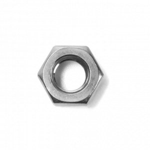 Гайка ЦКИ, шестигранная, DIN934, нержавеющая сталь А2, М6, 100 шт