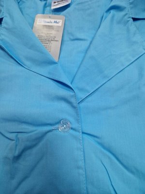 Рубашка мед. жен. цветной М-227А ткань Тиси