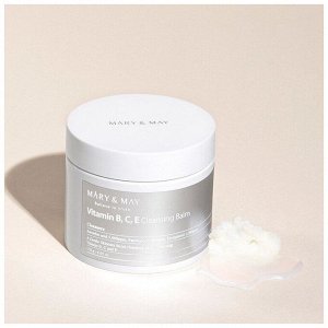 Mary & May Очищающий бальзам с витаминами B, C, E | Mary&May Vitamine B. C. E Cleansing Balm 120g