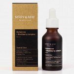 Mary&amp;May Сыворотка антиоксидантная с идебеноном и ежевичным комплексом Idebenone + Blackberry Complex Serum (30 мл)