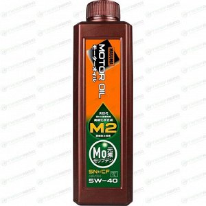 Масло моторное Masuma Motor Oil M2 5w40, синтетическое, API SN+/CF, ACEA A3/B4, универсальное, 1л, арт. M-2004E