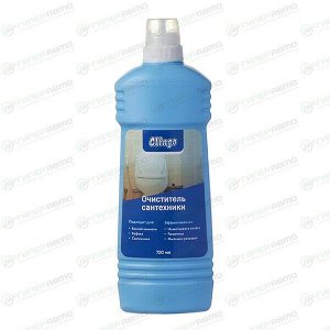 Очиститель бытовой Clingo, для сантехники, с антибактериальным эффектом, бутылка 720мл, арт. 990003