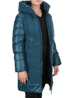 9988 TURQUOISE Куртка зимняя женская MIKOLAI (200 гр. холлофайбера)