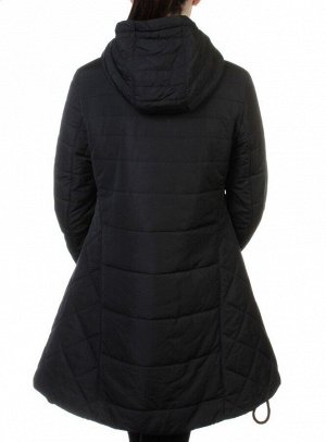 626 BLACK Пальто женское демисезонное (50 гр. синтепон)