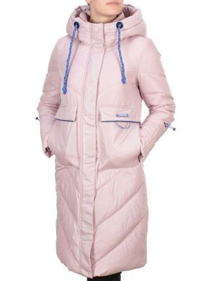 9190 PINK Пальто зимнее женское EVCANBADY (200 гр. холлофайбера)