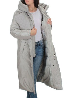EAC327 LT.GRAY Пальто зимнее женское (200 гр. холлофайбера)