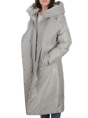 EAC327 LT.GRAY Пальто зимнее женское (200 гр. холлофайбера)