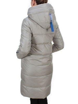 9190 GREY Пальто зимнее женское EVCANBADY (200 гр. холлофайбера)