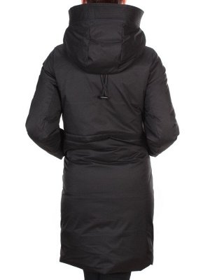 GWD21336P BLACK Пальто зимнее женское PURELIFE (200 гр. холлофайбер)