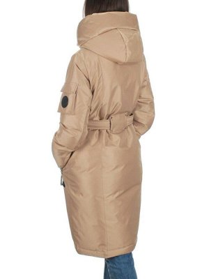 EAC293 BEIGE Куртка зимняя женская (200 гр. холлофайбера)