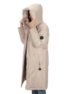 EAC293 LT.BEIGE Куртка зимняя женская (200 гр. холлофайбера)