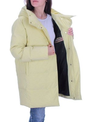 22367 YELLOW Куртка зимняя женская (200 гр. холлофайбера)