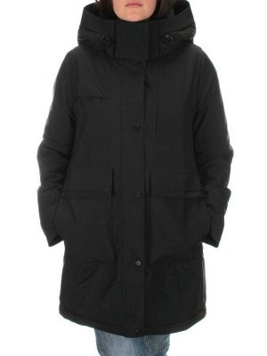 22352 BLACK Куртка зимняя женская (200 гр. холлофайбера)