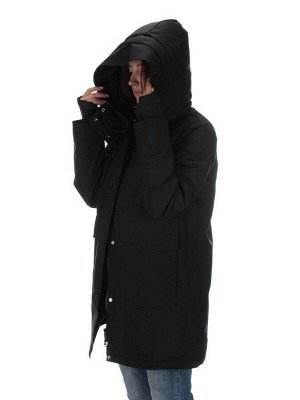 22352 BLACK Куртка зимняя женская (200 гр. холлофайбера)