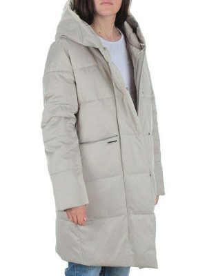 22368 BEIGE Куртка зимняя женская (200 гр. холлофайбера)