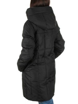 22342 BLACK Куртка зимняя женская (150 гр. холлофайбера)