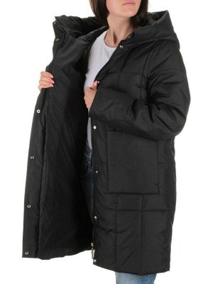 22342 BLACK Куртка зимняя женская (150 гр. холлофайбера)